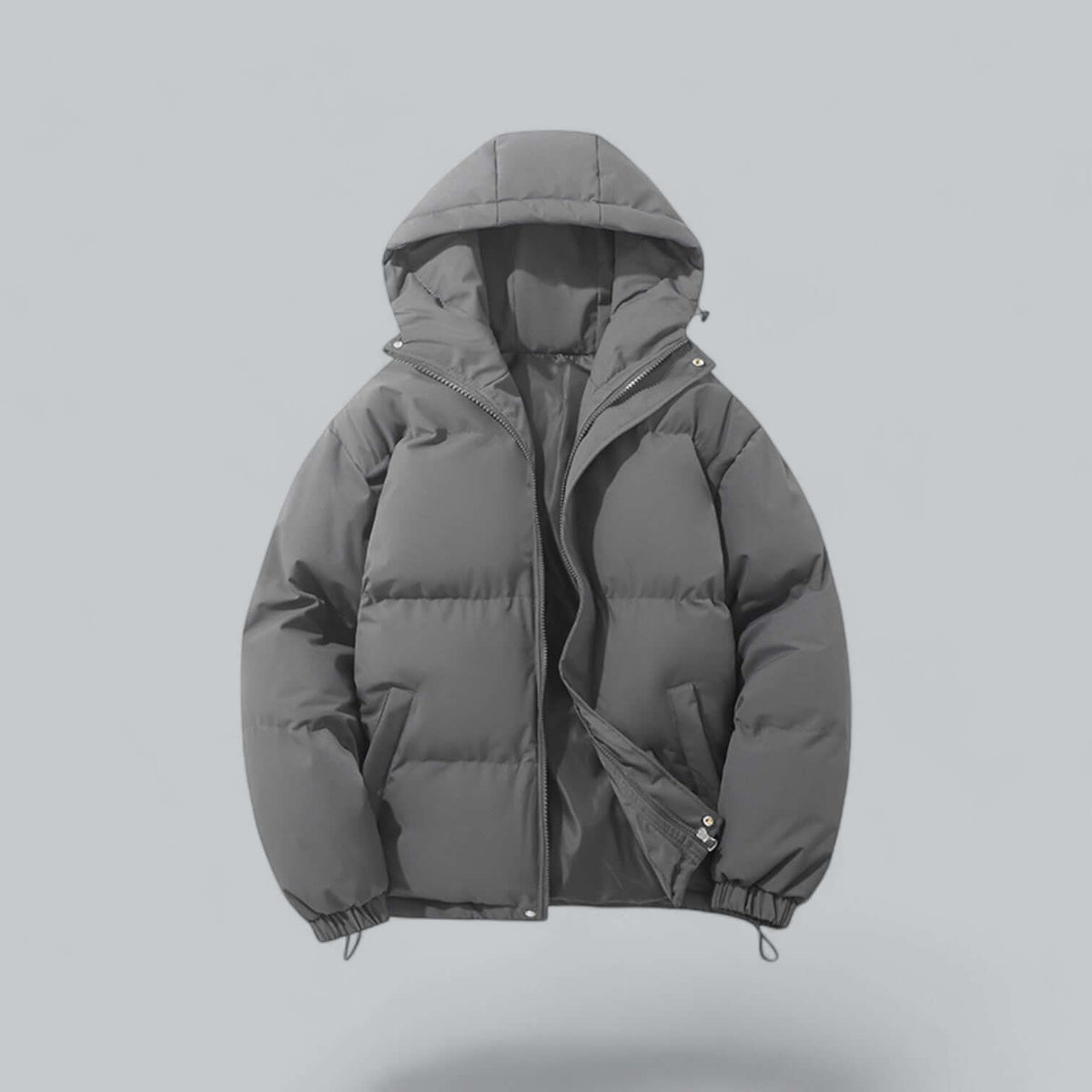 Men's Hooded Puffer Parka Jacket