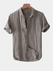 CHEMISE EN LIN D'ÉTÉ POUR HOMME