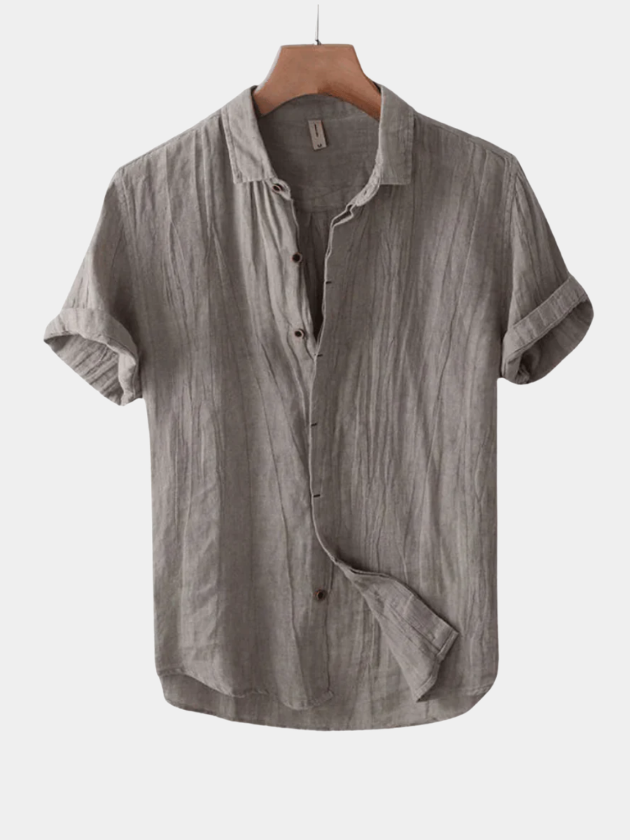 CHEMISE EN LIN D'ÉTÉ POUR HOMME