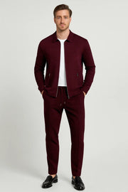 Set Men - Minimalist Jacket Pants Outfit