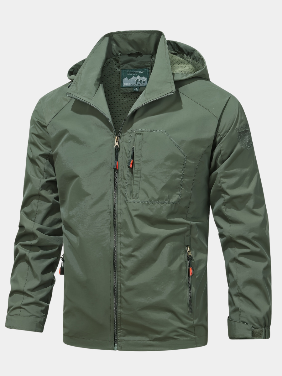 VESTE À CAPUCHE RAGLAN POUR HOMMES
