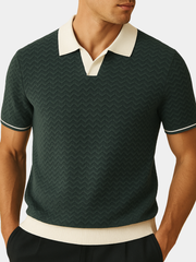 POLO EN TISSU BOUCLÉ POUR HOMME