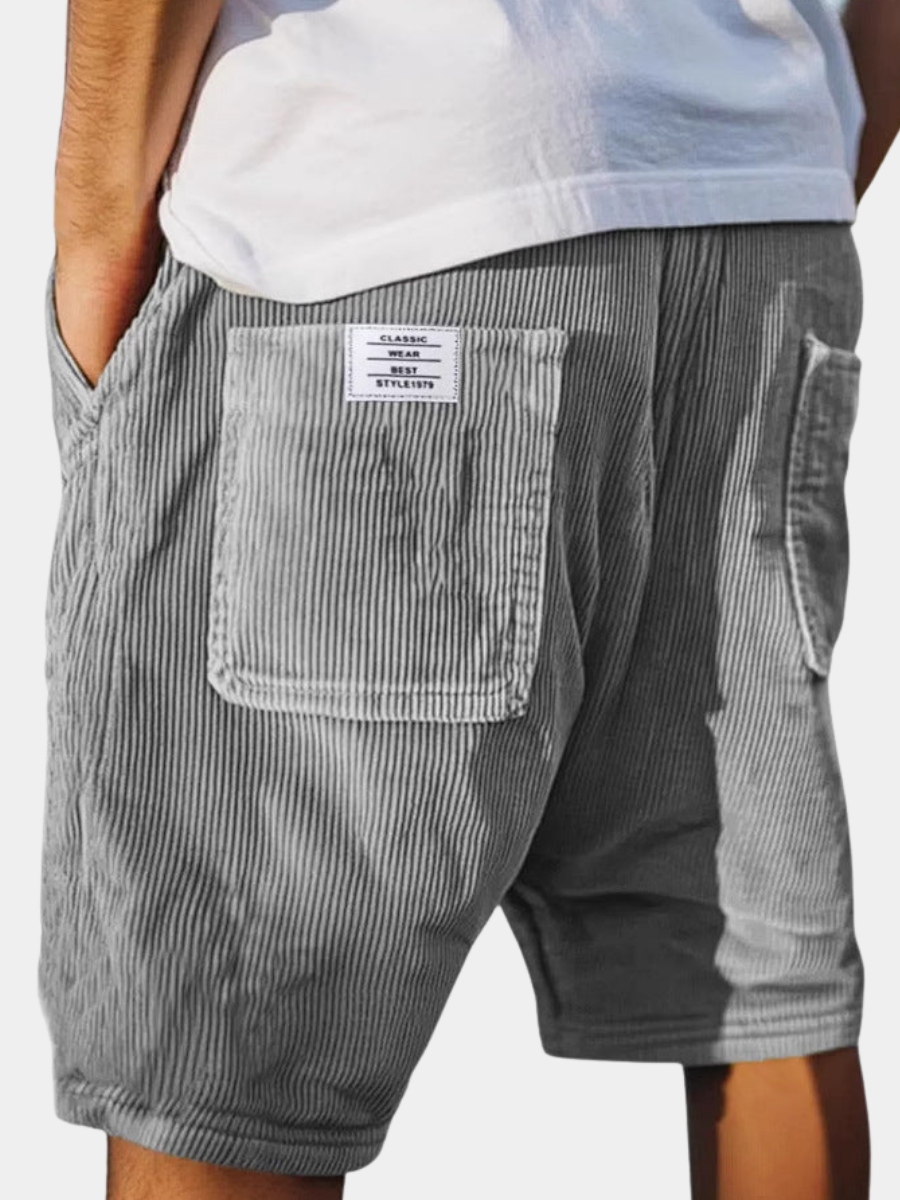 SHORT CHIC EN VELOURS POUR HOMME