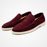 Milano - Casual Heren Loafers met Suède Look