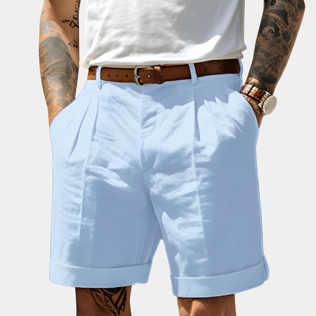 BERMUDA EN COTON POUR HOMME