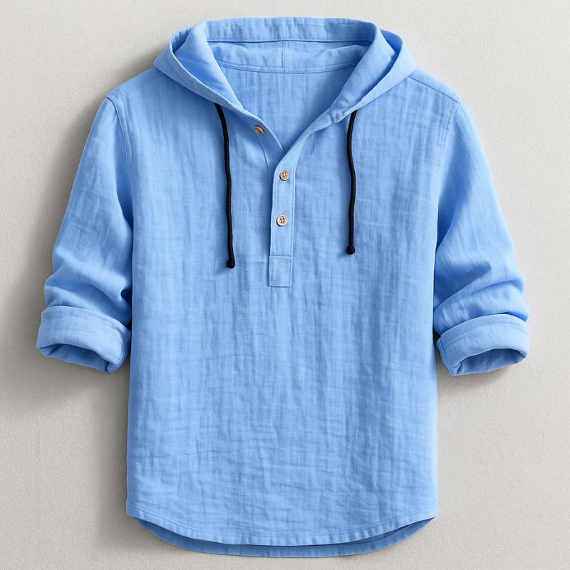 CHEMISE À CAPUCHE POUR HOMME