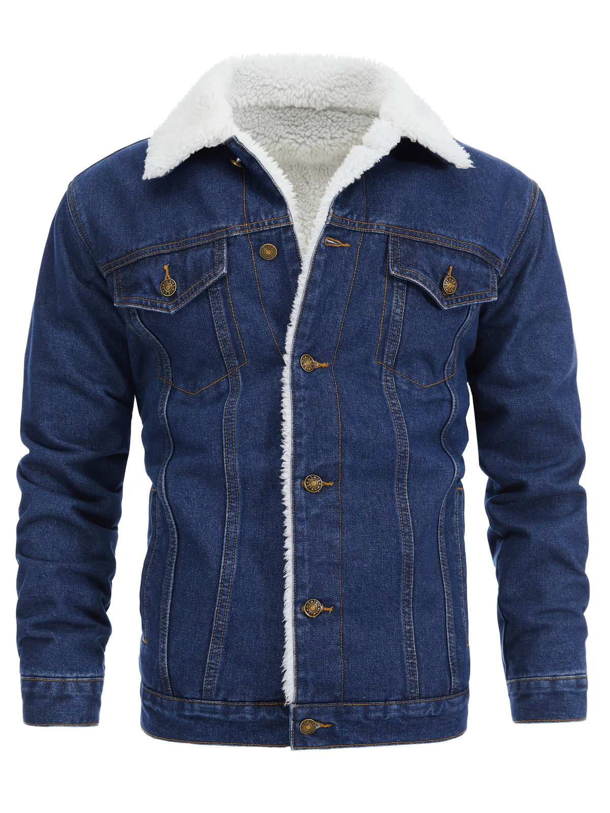 VESTE DE TRAVAIL EN JEAN POUR HOMMES