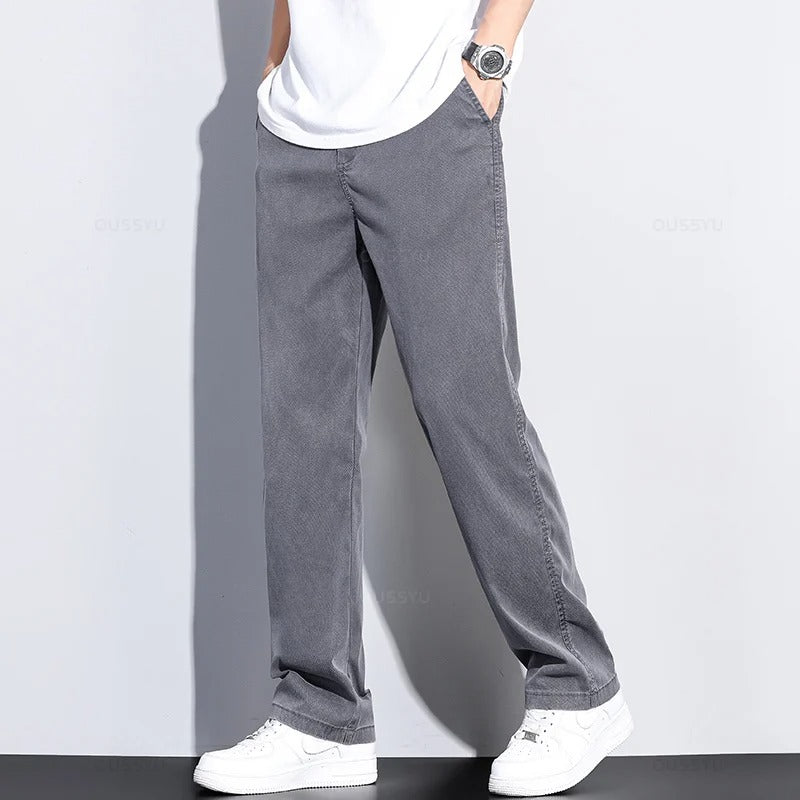 Pantalon Homme Coupe Droite Ultrafin
