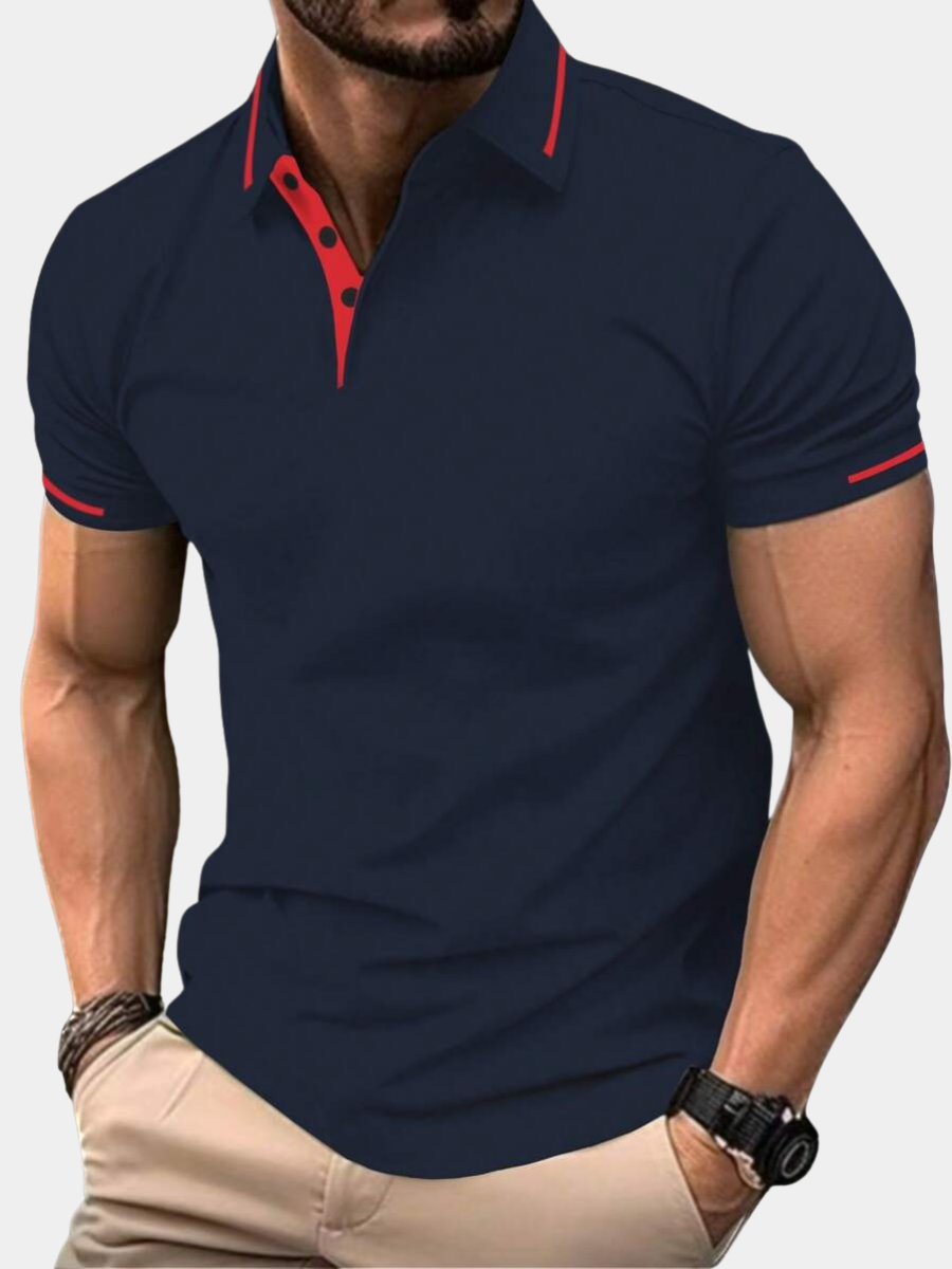 POLO CLASSIQUE D'ÉTÉ POUR HOMME