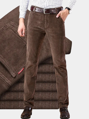 PANTALON ÉLÉGANT EN TISSU STRUCTURÉ POUR HOMME