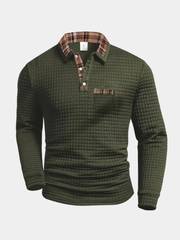 POLO À CARREAUX POUR HOMME