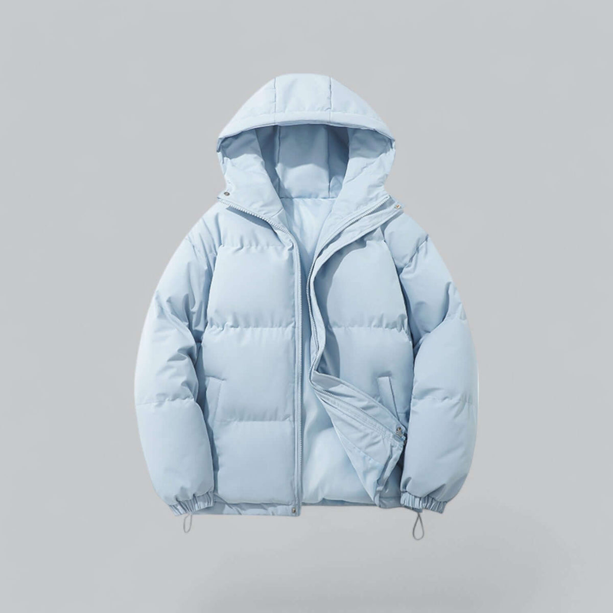 Men's Hooded Puffer Parka Jacket