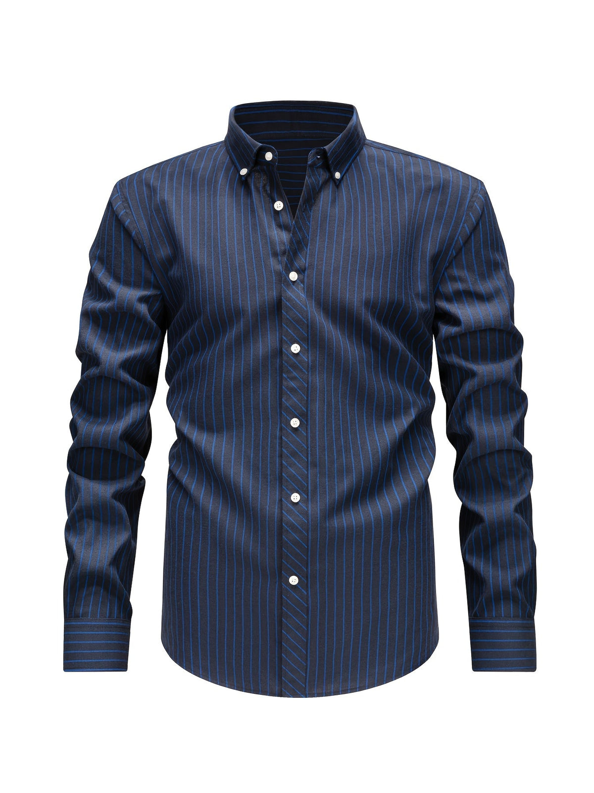 CHEMISE EN COTON À RAYURES POUR HOMMES