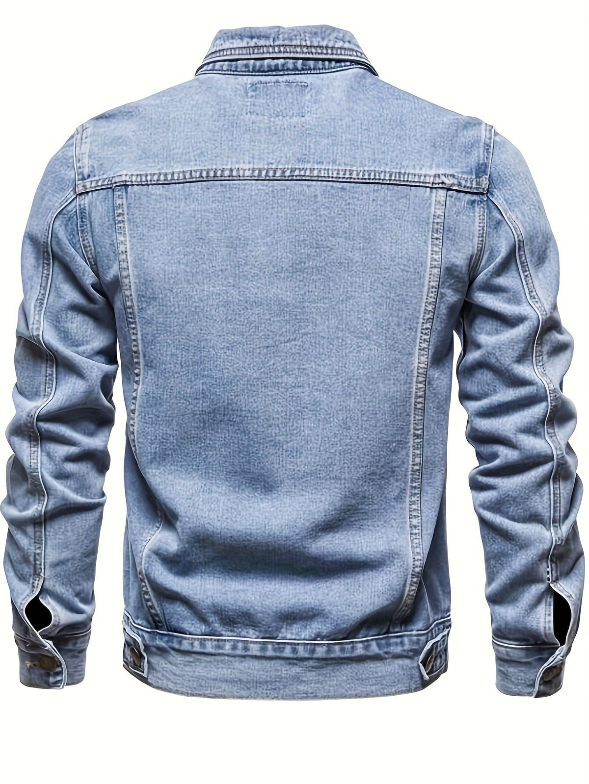 VESTE DE TRAVAIL EN JEAN POUR HOMMES