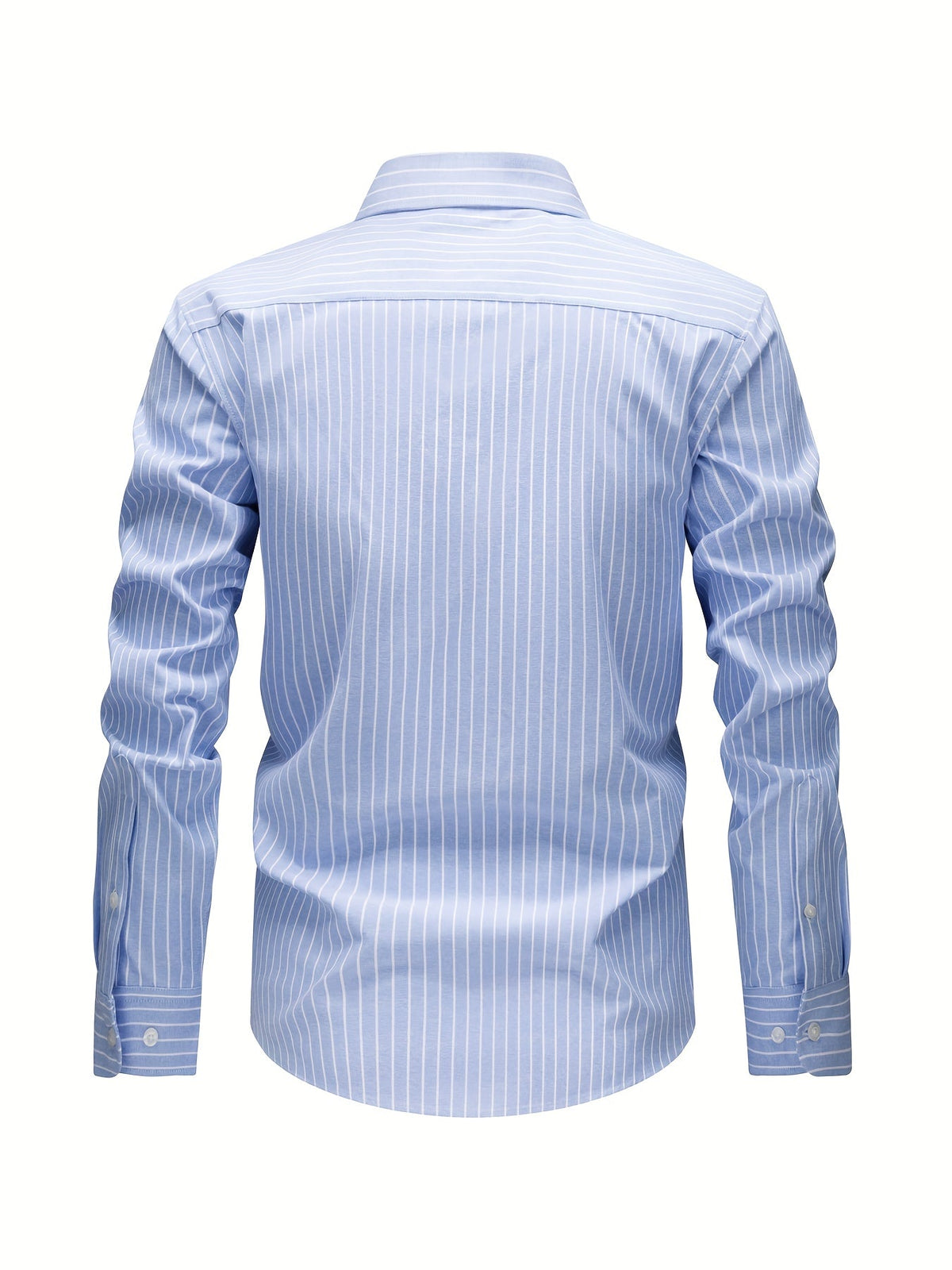 CHEMISE EN COTON À RAYURES POUR HOMMES