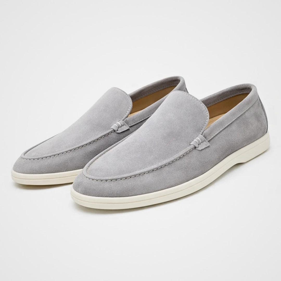 Milano - Casual Heren Loafers met Suède Look