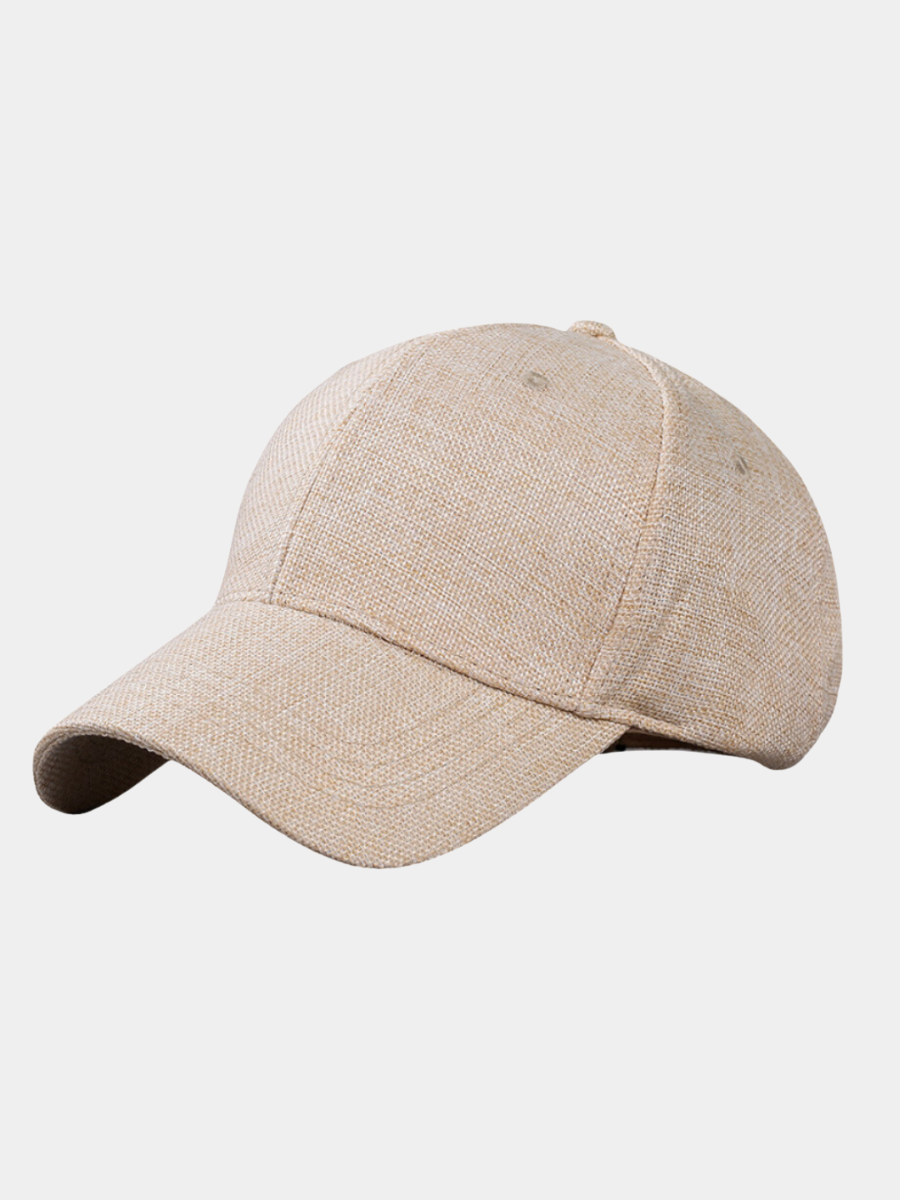 CASQUETTE CLASSIQUE EN LIN POUR HOMMES