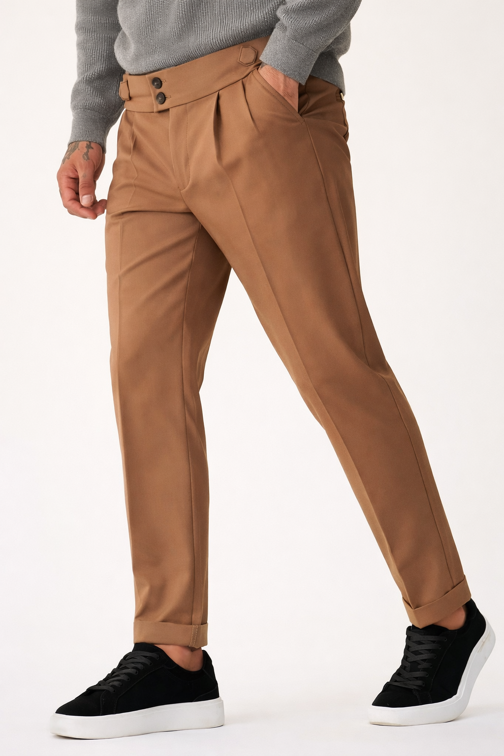 Pantalon à Jambes Droites