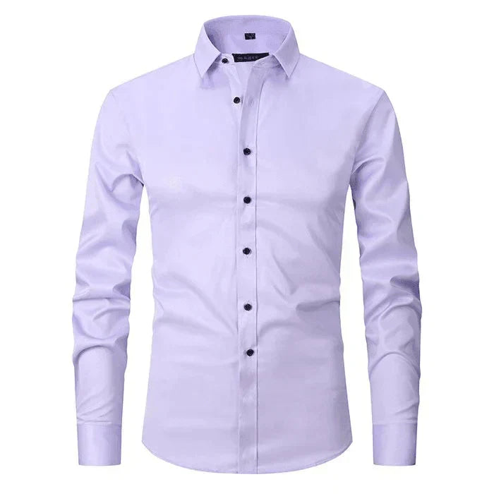 Chemise Homme Manches Longues Coupe Slim