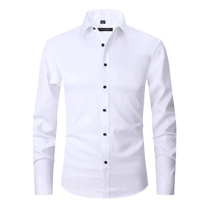Chemise Homme Manches Longues Coupe Slim