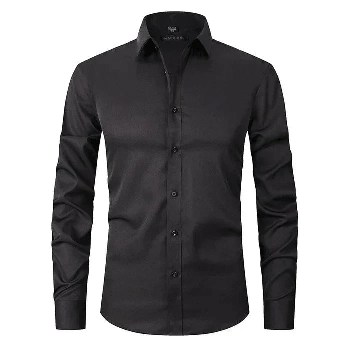 Chemise Homme Manches Longues Coupe Slim