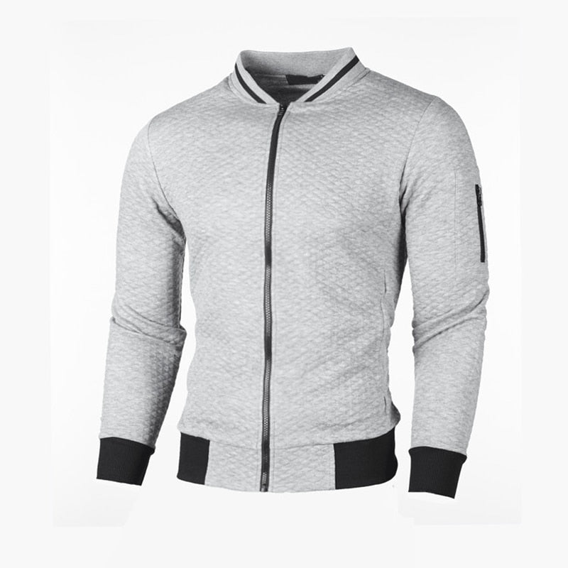 Veste Matelassée Homme Col Montant