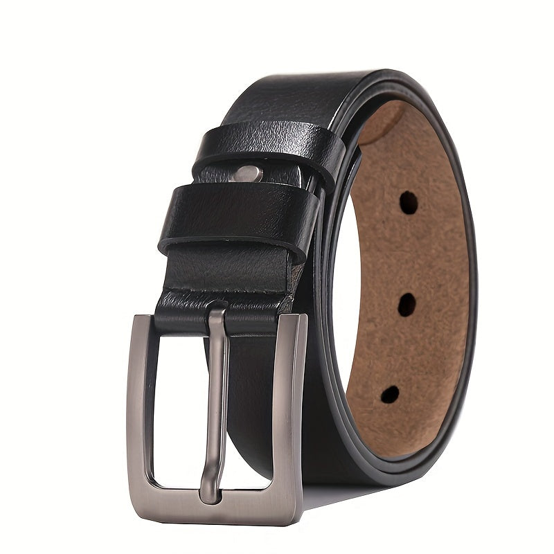 Ceinture Homme Boucle à Ergot, Finition Patine