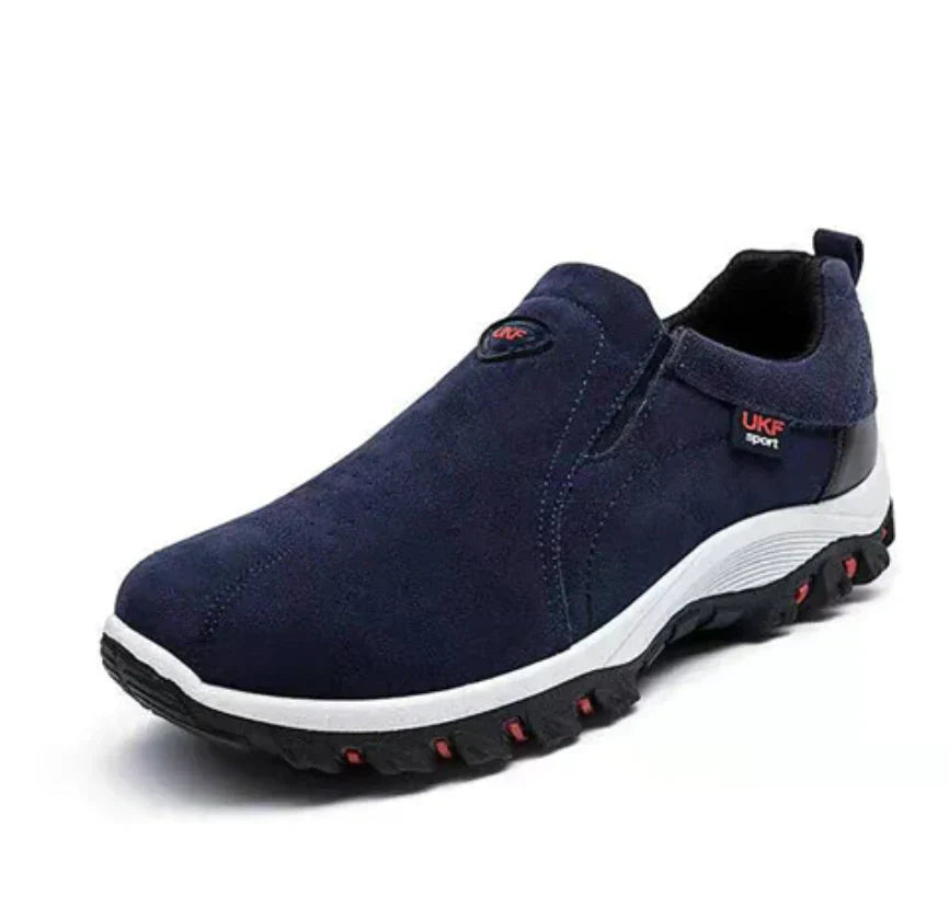 Heren Slip-on Sneakers met Elastisch Paneel