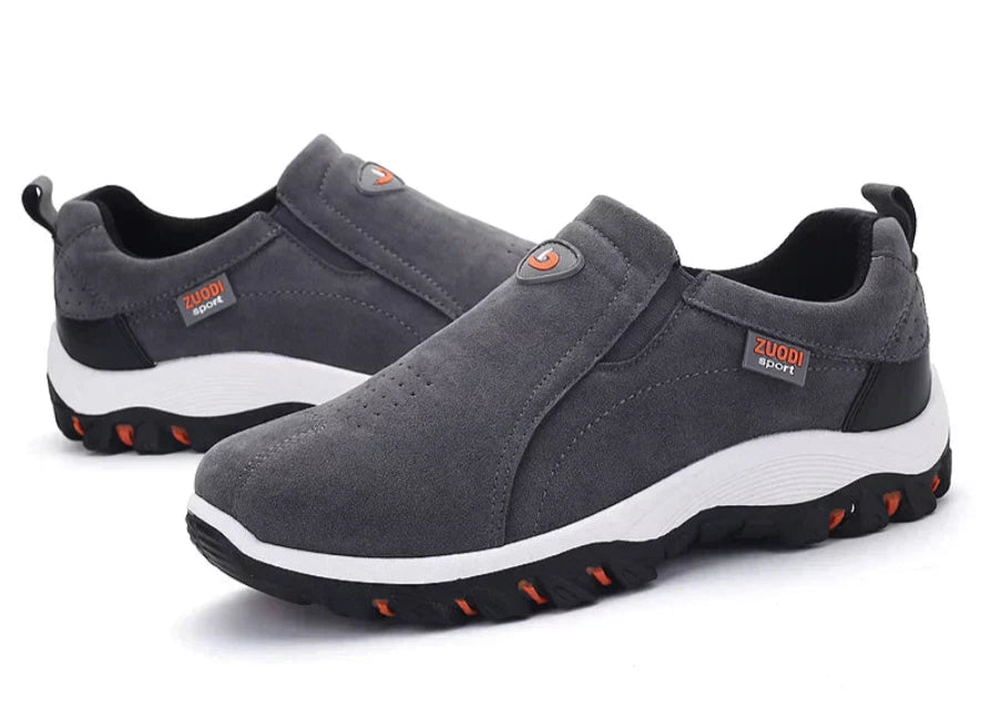 Heren Slip-on Sneakers met Elastisch Paneel