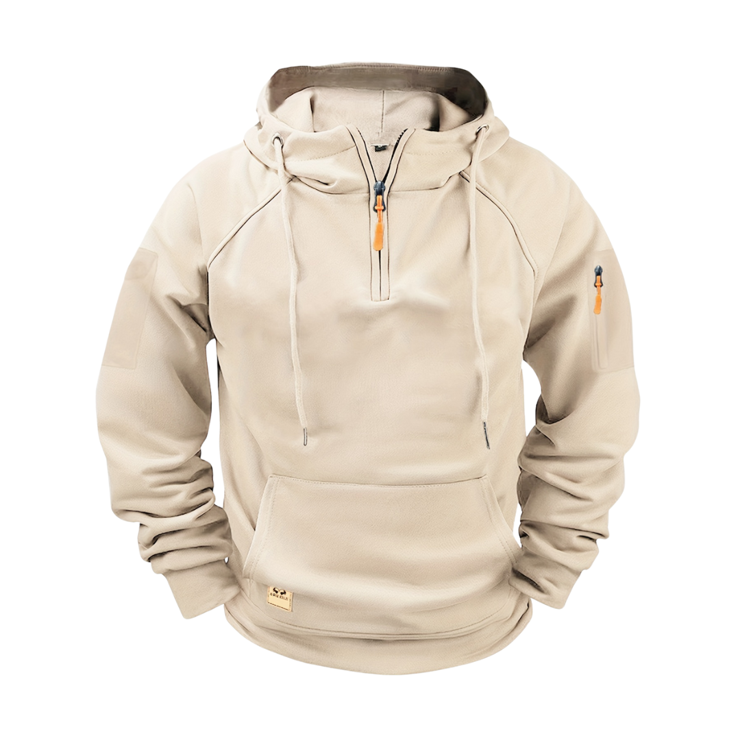 Hoodie Zippé à Capuche Coupe Regular