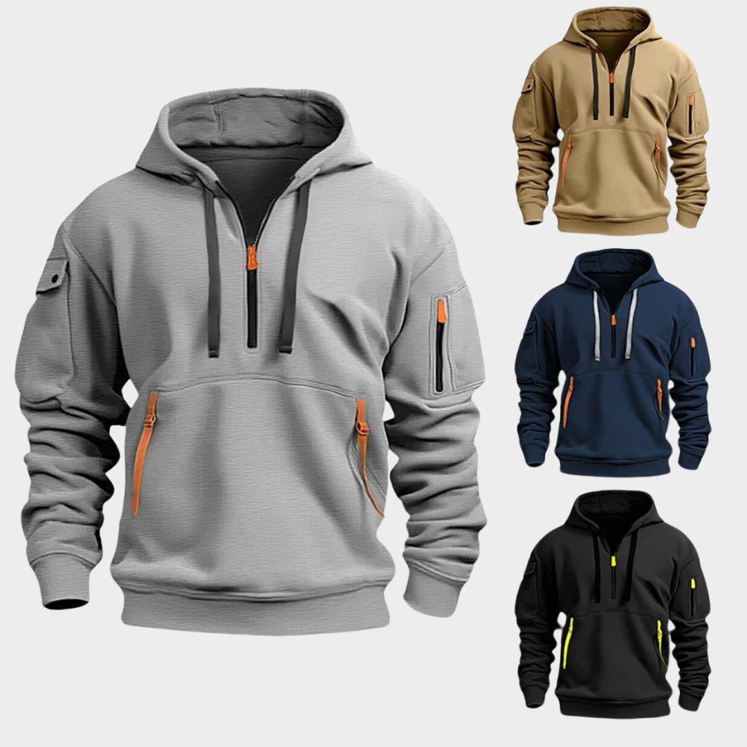 Hoodie Heren | Praktische Ritszakken & Comfortabele Pasvorm
