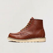 Veterschoenen boots met moc toe design