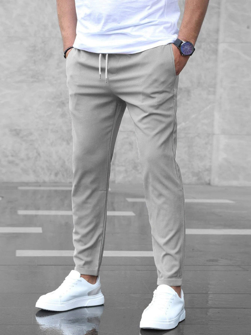 PANTALON À CEINTURE ÉLASTIQUÉE POUR HOMME