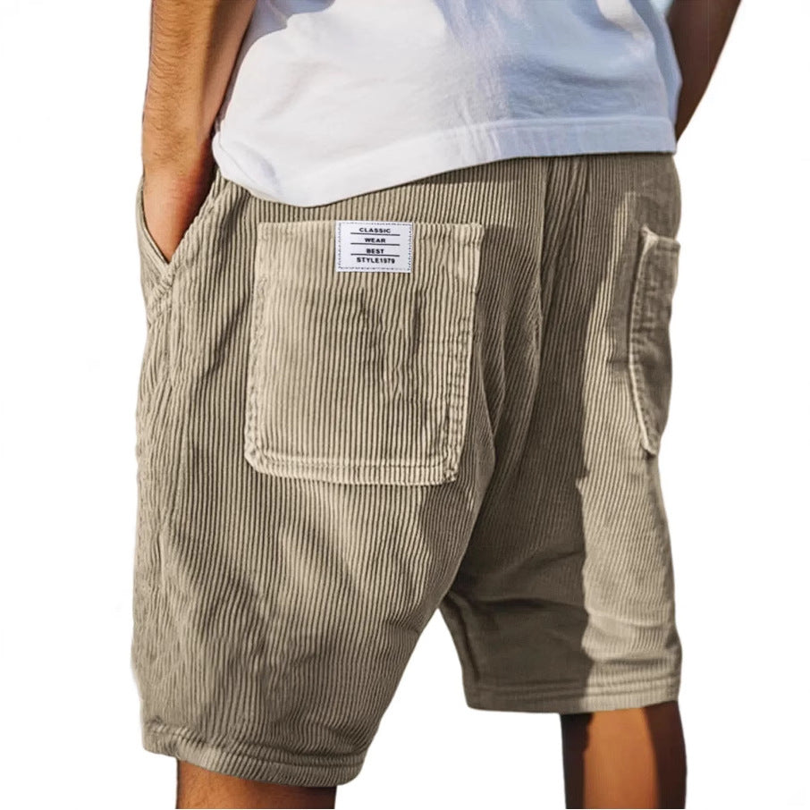 SHORT CHIC EN VELOURS POUR HOMME