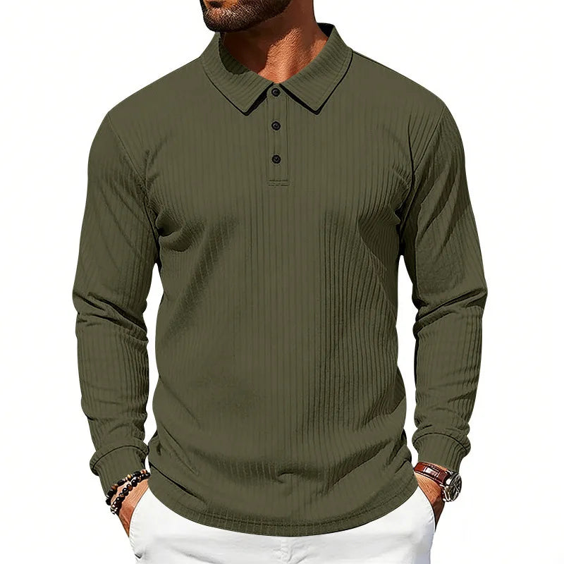 POLO À BOUTONS POUR HOMMES