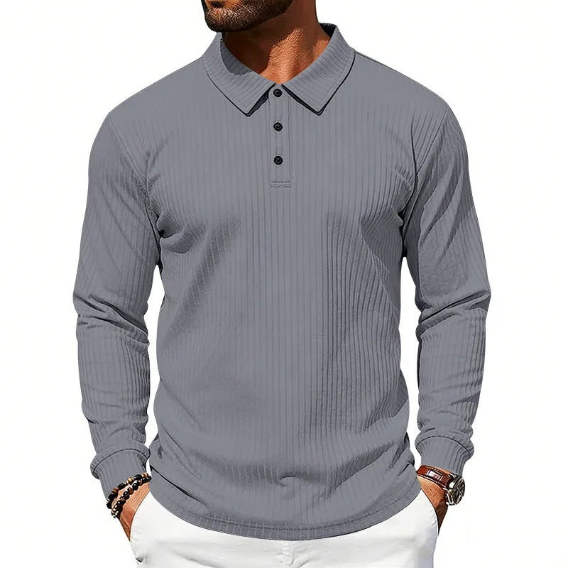 POLO À BOUTONS POUR HOMMES