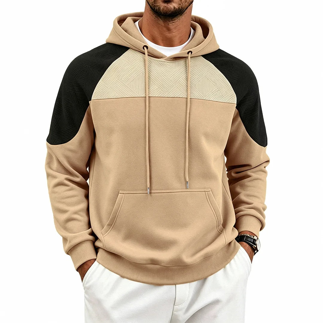 PULL-OVER PATCHWORK POUR HOMMES