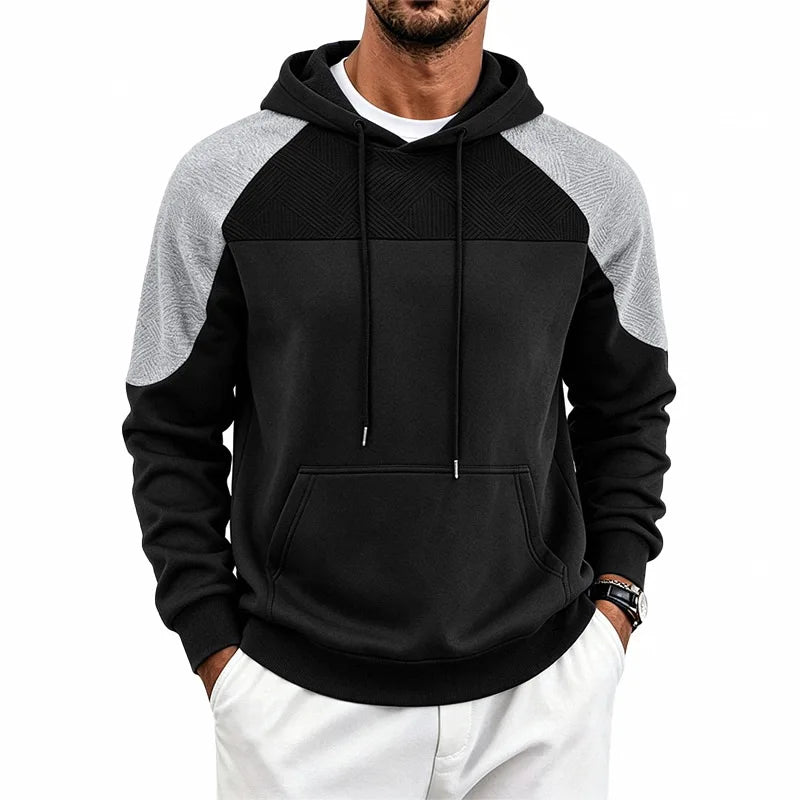 PULL-OVER PATCHWORK POUR HOMMES