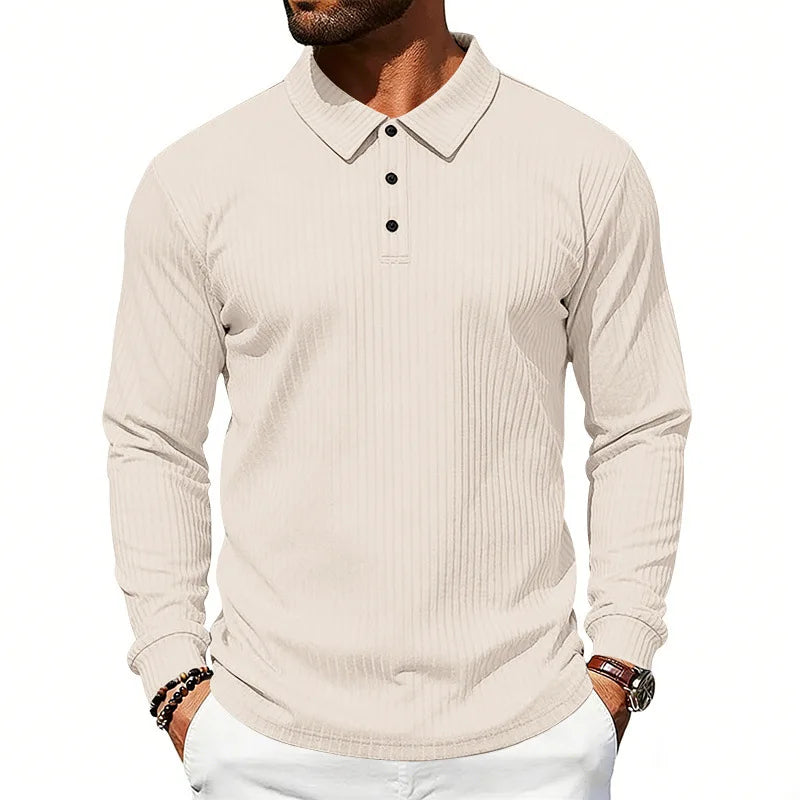 POLO À BOUTONS POUR HOMMES