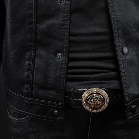 VESTE EN CUIR RIDER
