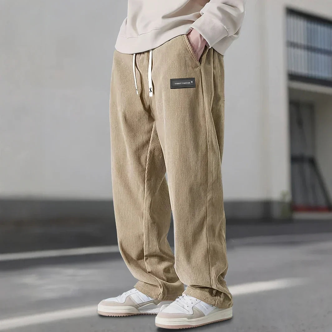 PANTALON EN CORDUROY POUR HOMME