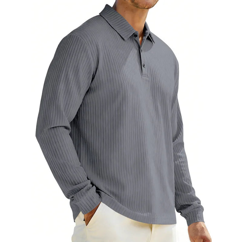 POLO À BOUTONS POUR HOMMES
