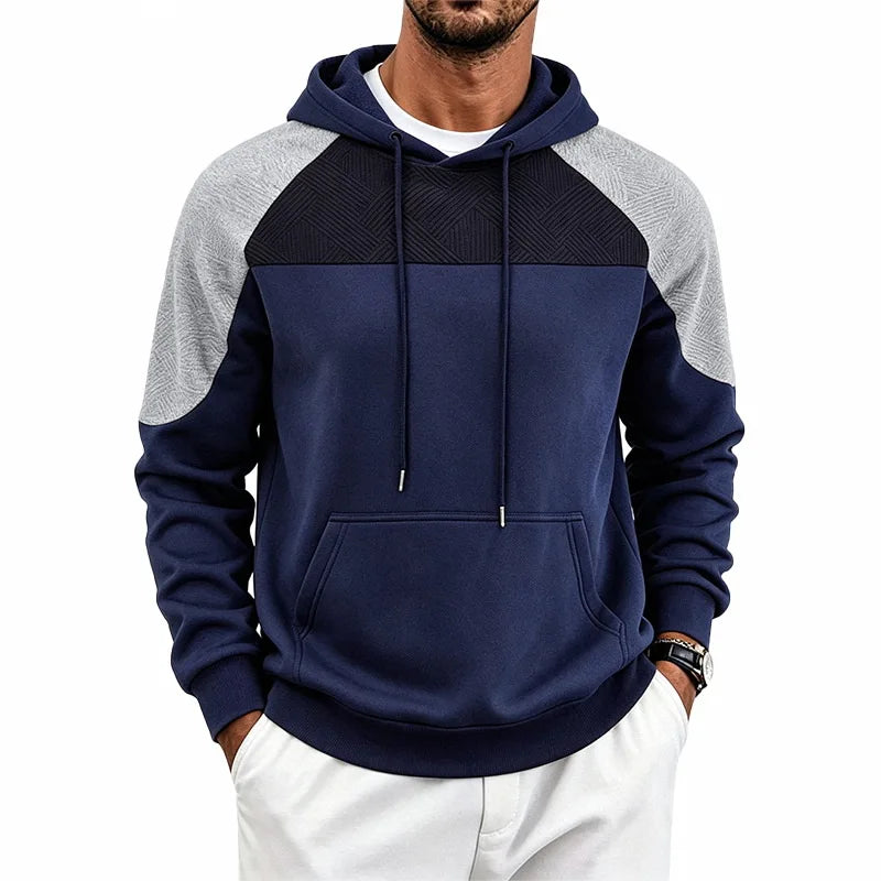 PULL-OVER PATCHWORK POUR HOMMES