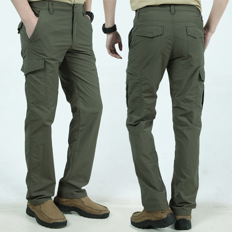 Pantalon Cargo Homme Coupe Droite