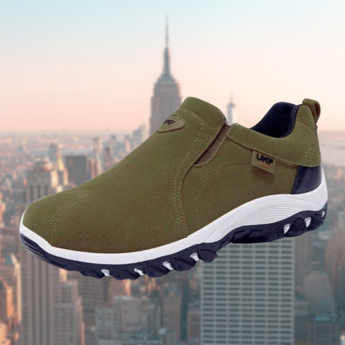 Slip-on Schuhe Herren | Schuhe Herren | Stoßdämpfende Sohle für entspanntes Gehen