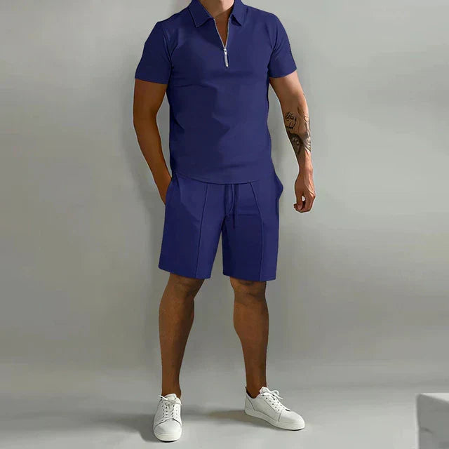 Heren Polo Shirt en Short Zomerset