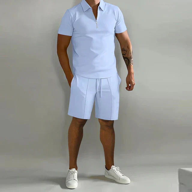 Heren Polo Shirt en Short Zomerset