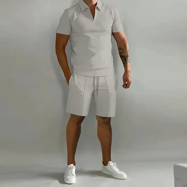 Heren Polo Shirt en Short Zomerset