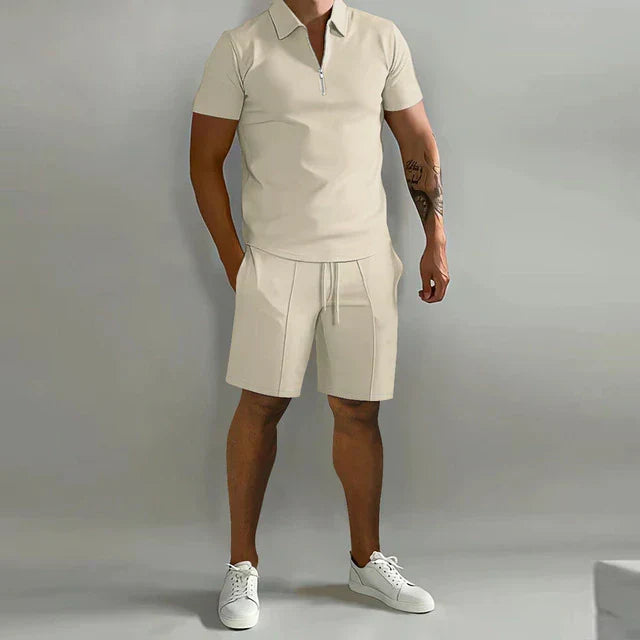 Heren Polo Shirt en Short Zomerset