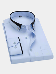 CHEMISE HOMME À MANCHES LONGUES POUR HOMME